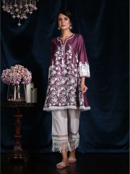 Mulmul - Cotton Embroidered Primrose Kurta