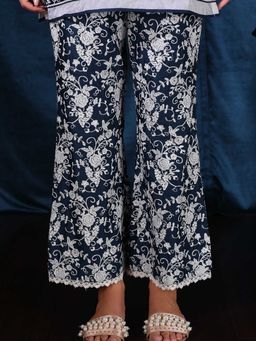 Mulmul - Cotton Embroidered Pants