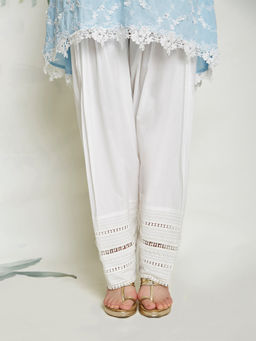 Mulmul - White Salwar