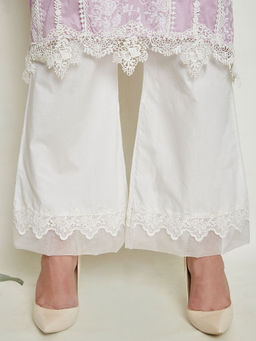 Mulmul - Lace Bellbottom