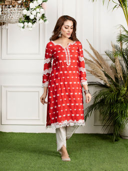 Mulmul - White Solid Silk Dhoti Pant