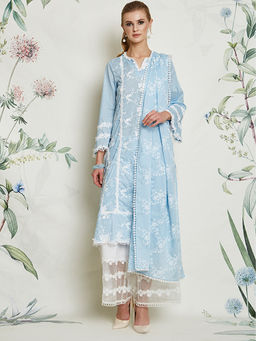 Mulmul - Erica Blue Kurta
