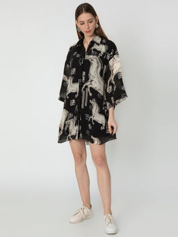 Masaba - Black Stallion Mini Dress