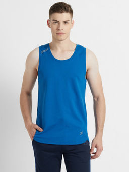 Jockey - Move Blue Solid Tank Top