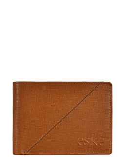 Eske - Renz Bi-Fold Wallet Tan