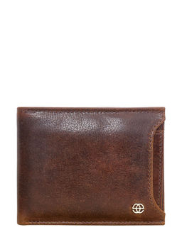 Eske - ARY Leather Men's Two Fold Wallet with RFID British Tan Vintage