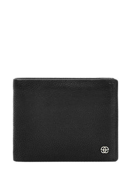 Eske - Santiago Leather Wallet with 6 Card Slots Stylish Men's Leather Wallet Black Tornedo