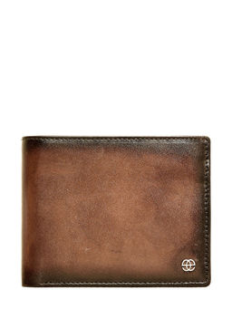 Eske - Wynn Two Fold Genuine Leather Wallet For Men with RFID Protection Tan