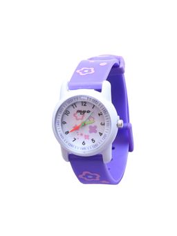 Spiky - Purple Analogue Casual Watch Myo_Purple_Wht