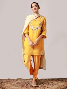 Myoho - Marigold Solid Tulip Pant
