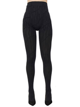 NEXT2SKIN - Women Spandex Pantyhose Stockings -Black