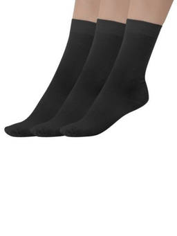 NEXT2SKIN - N2S NEXT2SKIN Women Regular Length Cotton Socks - Black (Free Size)