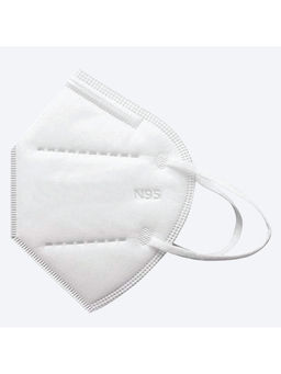 HAMMER - Germ Shield N95 5 layer White Color Face Mask, Reusable, AntiPollution N95 (Pack Of 10)