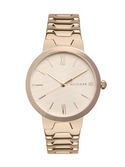 Tommy Hilfiger - Gold Round Dial Analog Watch - NBTH1781959