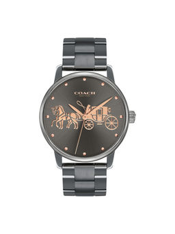 Coach - Grand Grey Stainless Steel Ladies Watch - NCO14502924