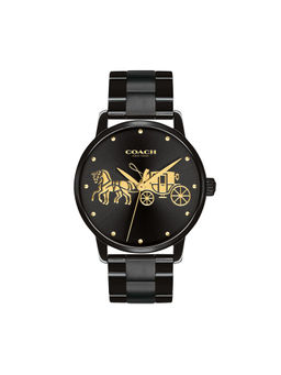 Coach - Grand Black Stainless Steel Ladies Watch - NCO14502925
