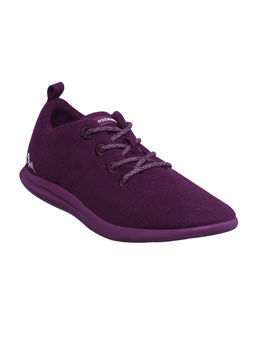Neeman's - Purple Wool Sneakers