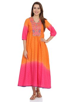 Biba - Multi-Color Printed Kurta