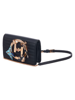 Outhouse - Noir Quilted Black Belt Bag