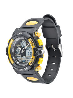 Sonata - Hustler 77116PP01W Multi-Color Dial Analog And Digital Watch For Men