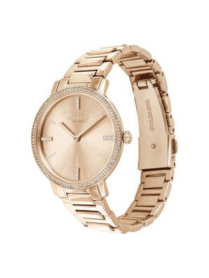 \'Coach Women\'s Audrey Gold-Tone
Stainless Steel Bracelet Watch 35mm Coach Audrey Gold Tone Stainless Steel Quartz 14503355  main image 2