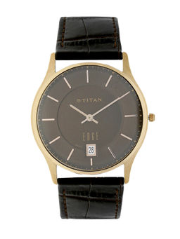 Titan - Brown Round Analog Watch -NK1683WL01A