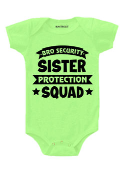 KNITROOT - Bro Security Green Green Onesie