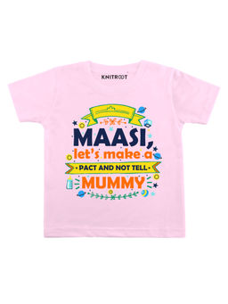 KNITROOT - Pink Pact And Not Tell Printed T-shirt