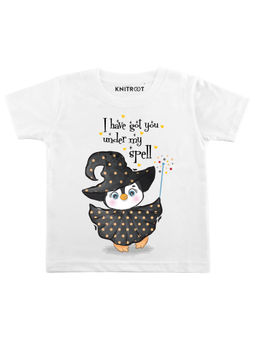 KNITROOT - White Under My Spell Printed T-Shirt