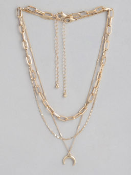 Twenty Dresses by Nykaa Fashion - Be My Charm Multi-Layered Necklace