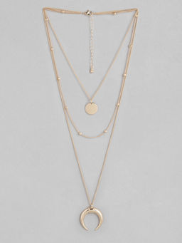 Twenty Dresses by Nykaa Fashion - Always A Charmer Multi-Layered Necklace