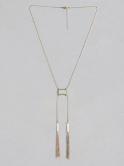 Twenty Dresses by Nykaa Fashion - Doubling On Tassel Multi-Layered Necklace