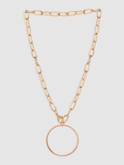 Twenty Dresses by Nykaa Fashion - Chained To The Loop Necklace