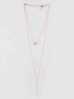 Twenty Dresses by Nykaa Fashion - Have A Ball Layered Necklace