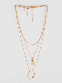 Twenty Dresses by Nykaa Fashion - Bark Of Gold Necklace