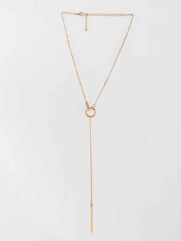 Twenty Dresses by Nykaa Fashion - Bar Of Gold Necklace