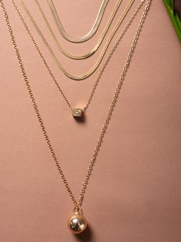 Twenty Dresses by Nykaa Fashion - Play In Style Layered Necklace