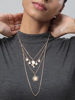 Twenty Dresses by Nykaa Fashion - Charm All Around Layered Necklace