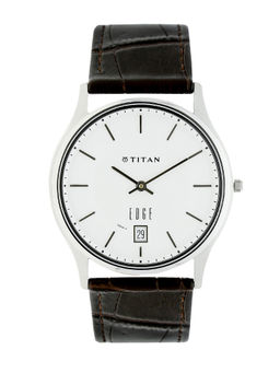 Titan - White Round Analog Watch -NL1683SL01