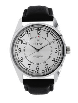 Titan - Silver Round Analog Watch -NL1729SL01