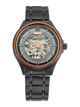 Titan - Grey Round Analog Watch -NL1793KM02