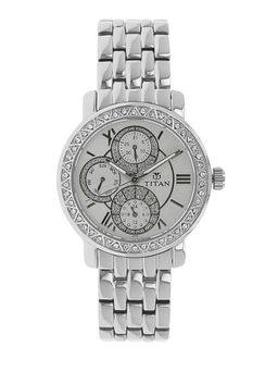 Titan - White Analog Watch -NL9743SM01