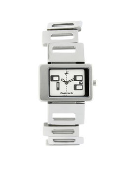 Fastrack - White Rectangle Analog Casual Watch -NM2404SM01