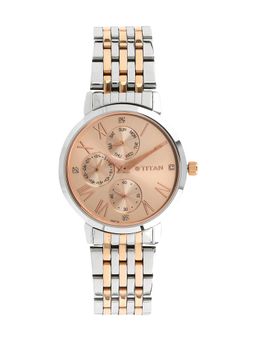 Titan - Rose Gold Analog Watch -NM2569KM02