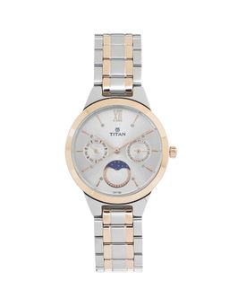 Titan - White Moon Phase Function Analog Watch -NM2590KM01