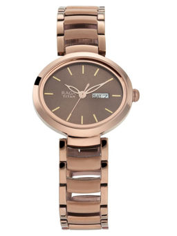 Titan - Brown Raga Viva Analog Watch -NM2620QM01