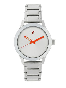 Fastrack - Off White Round Analog Casual Watch -NM6078SM02