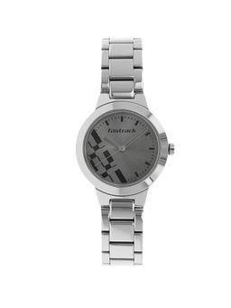 Fastrack - Grey Round Analog Casual Watch -NM6150SM01