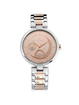Titan - Rose Gold Multifunction Analog Watch -NM95086KM01