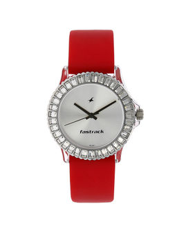 Fastrack - Silver Round Analog Casual Watch -NM9827PP08